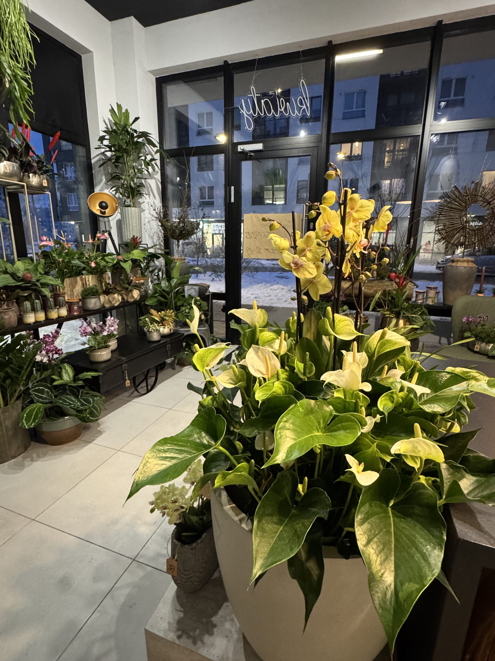 Dekoracje wnętrz, biur, recepcji firm i hoteli – inspiracja florystyczna